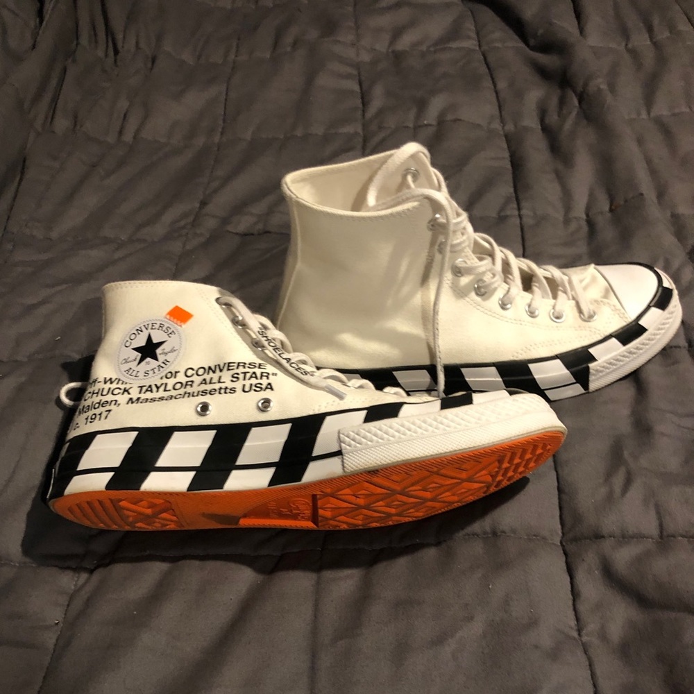 Men’s 9 Off-White Converse Chuck Taylor All-Star 70s Hi